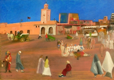 La place Jemaa El-Fna, Marrakech