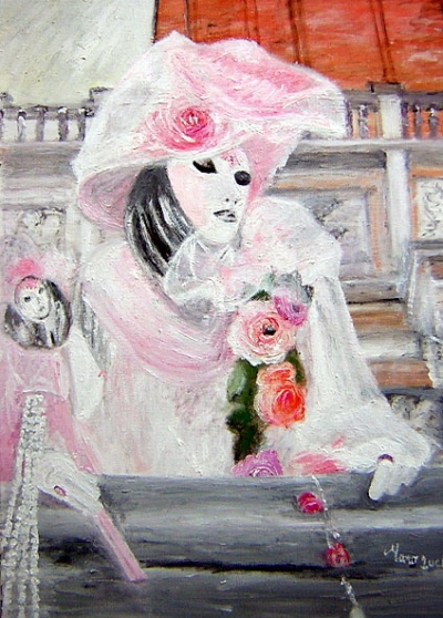 Femme costumée