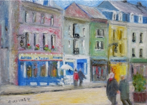 Le quai de la cale sur l&#039;île du Pollet (Dieppe)