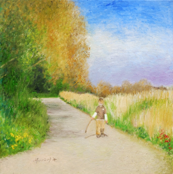 La promenade d&#039;Alexandre à Warsy